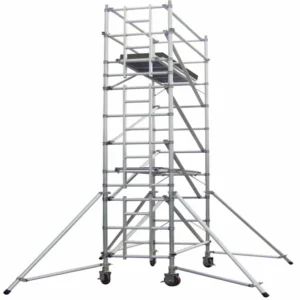 Europa folding aluminum scaffolding, working height 5 meters